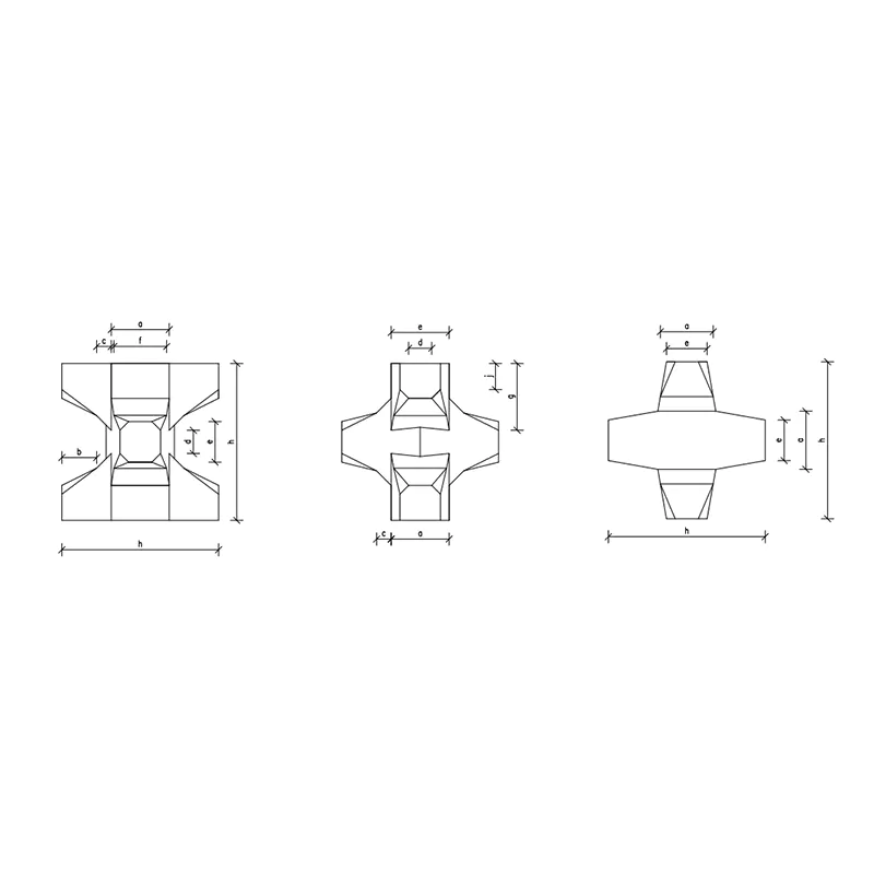 Accropod Formwork/Acuan