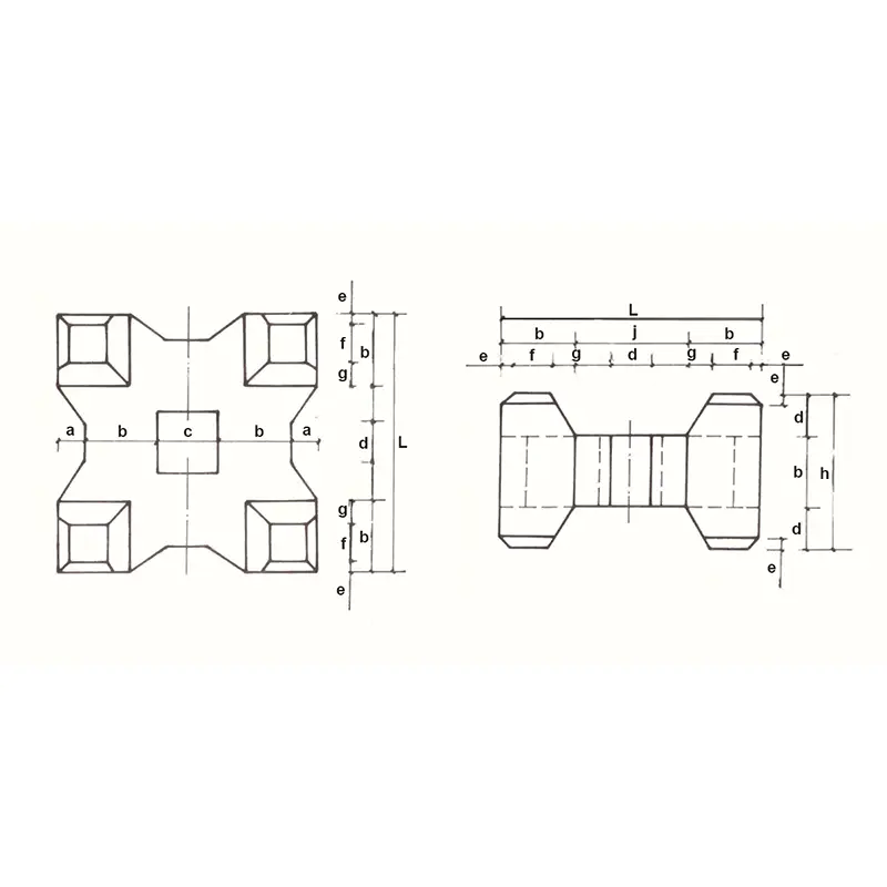 Hollow Square Fomwork/Acuan